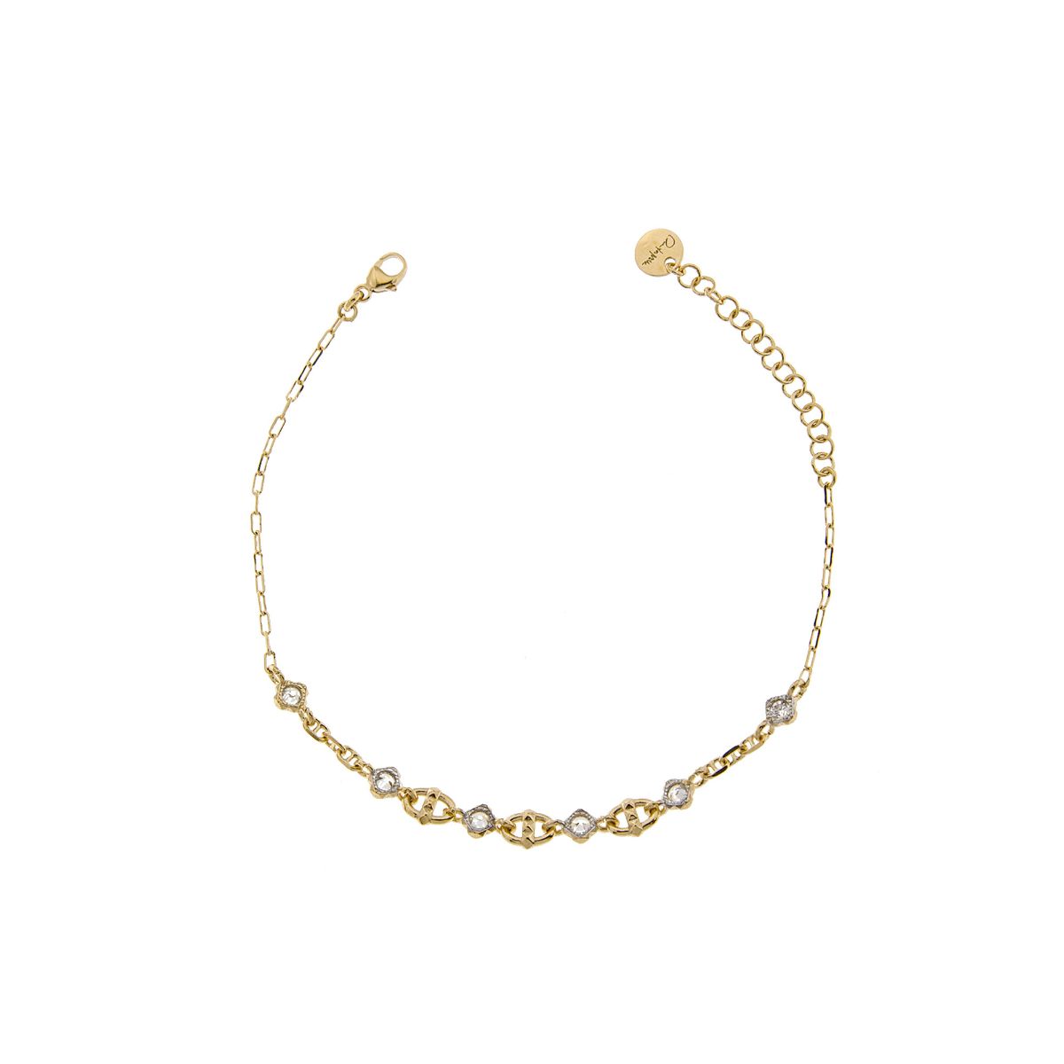 RueDesMille_BraccialeMaglieMarineBorchieOroGiallo