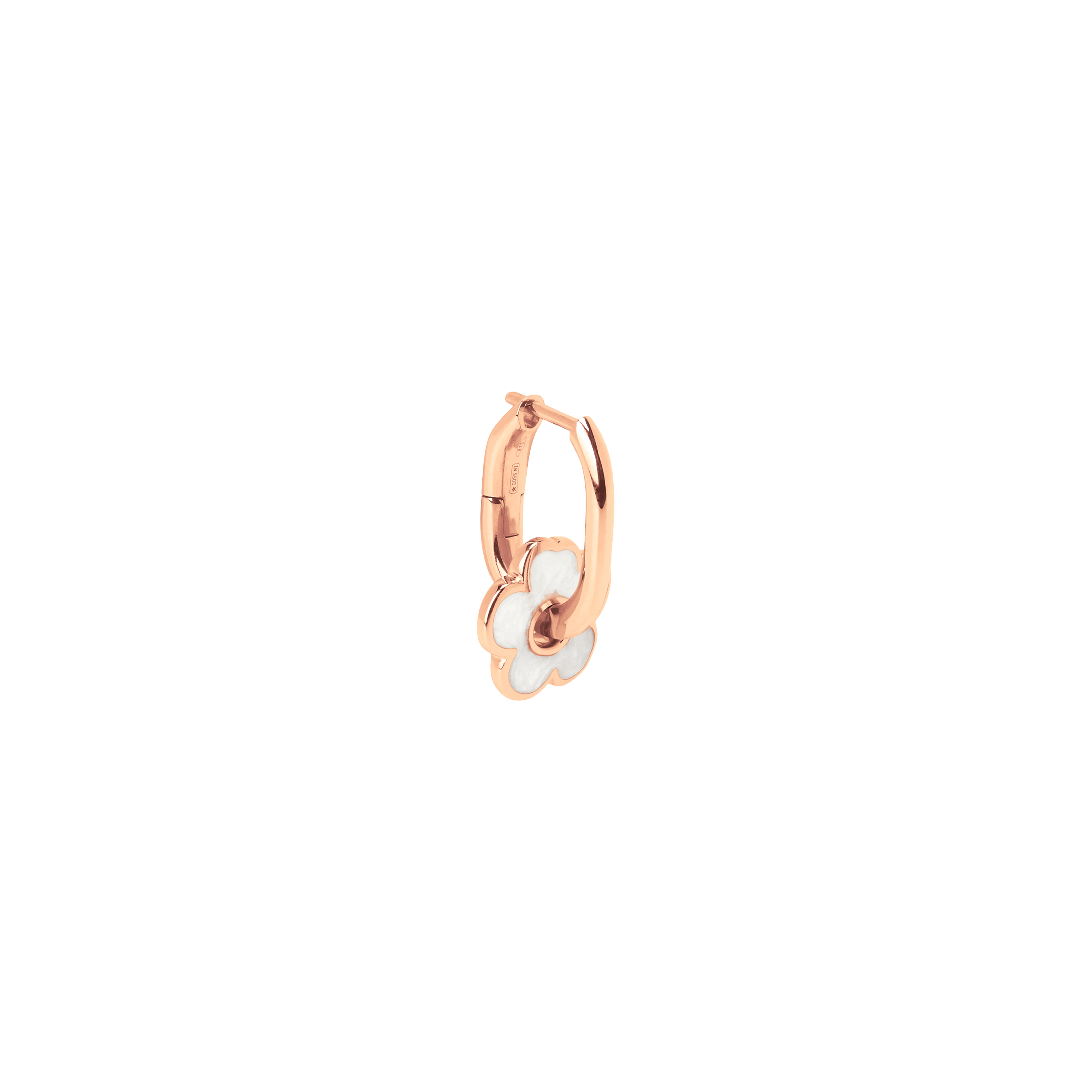SOFIA MILANI Orecchini Pendenti In Argento 925 – Cerchio Fiore Donna, Placcati In Rodio, Ipoallergenici, In Elegante Scatola Regalo